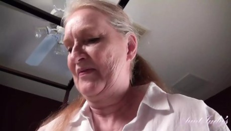 Auntjudys - a Morning Treat From Your 61yo Busty Mature Stepmom Maggie