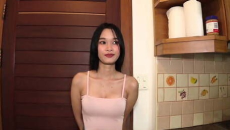 Stunningly Beautiful Thai Teen Always Obeys Her Boss