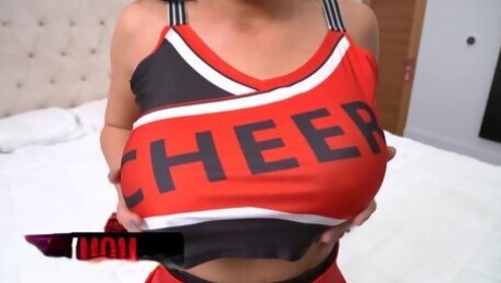 Perv Mom - Busty Step Mom In Cheerleading Costume Gets Drilled Hard
